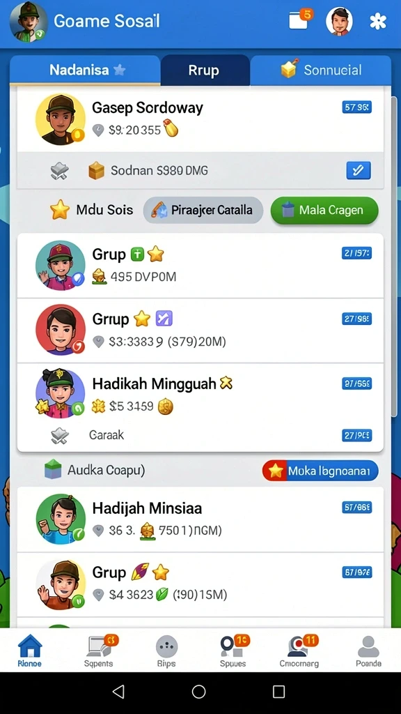 Tampilan utama aplikasi Aplikasi masbro12 Resmi: Download dan Instalasi yang intuitif dan efisien.