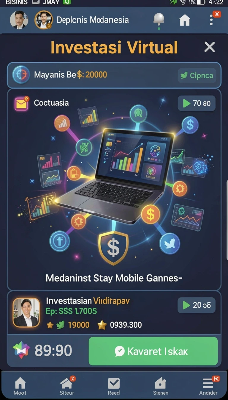 Tampilan utama aplikasi Aplikasi raffi777 Resmi dan Terpercaya di Android yang intuitif dan efisien.